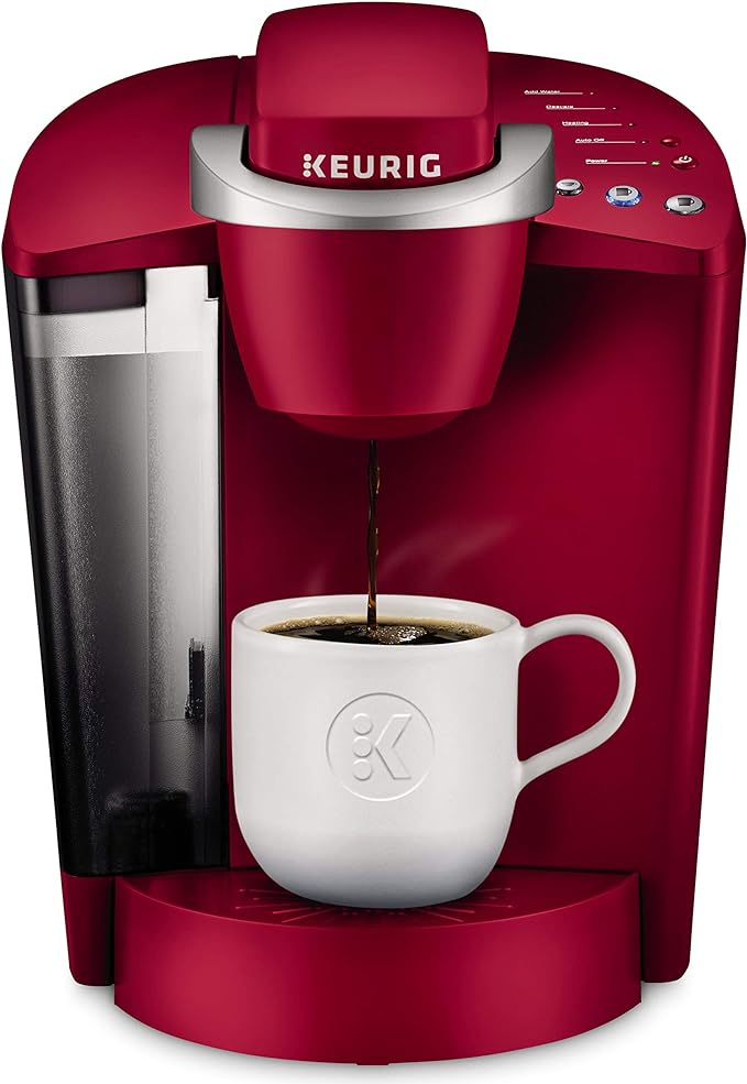 Keurig K-Classic Single Serve K-Cup Pod Coffee Maker, Rhubarb