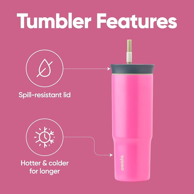 best Owala Stainless Steel Triple Layer Insulated Travel Tumbler